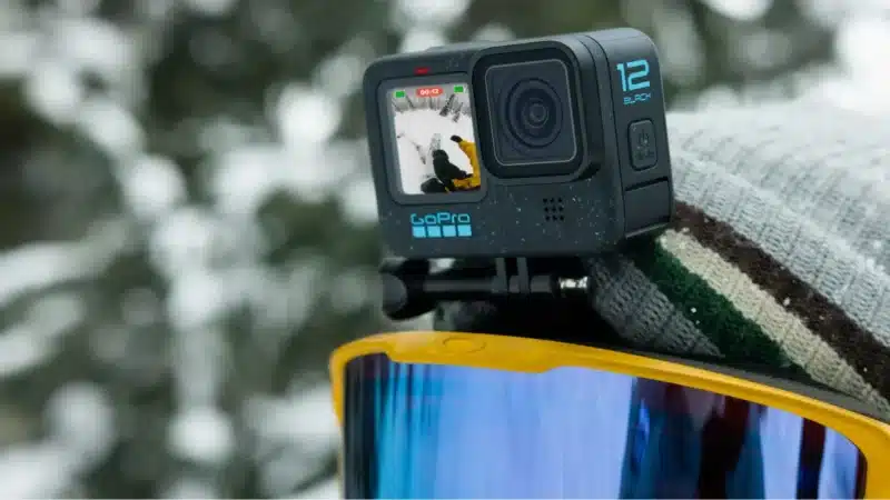⁦GoPro HERO12 Black - كاميرا أكشن مقاومة للماء مع فيديو Ultra HD بدقة 5.3K60، صور بدقة 27 ميجابكسل، HDR، مستشعر صور 1/1.9 بوصة، بث مباشر، كاميرا ويب، تثبيت⁩ - الصورة ⁦8⁩