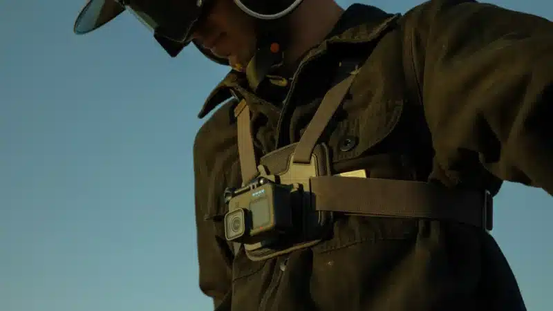 ⁦GoPro HERO12 Black - كاميرا أكشن مقاومة للماء مع فيديو Ultra HD بدقة 5.3K60، صور بدقة 27 ميجابكسل، HDR، مستشعر صور 1/1.9 بوصة، بث مباشر، كاميرا ويب، تثبيت⁩ - الصورة ⁦9⁩