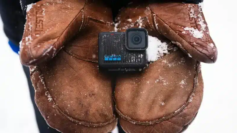 ⁦GoPro Hero - كاميرا أكشن صغيرة الحجم مقاومة للماء مع فيديو 4K Ultra HD، صور بدقة 12 ميجا بكسل، شاشة تعمل باللمس⁩ - الصورة ⁦3⁩