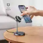 ⁦حامل شاحن لاسلكي 2 في 1 من UGREEN - رمادي⁩ - الصورة ⁦4⁩