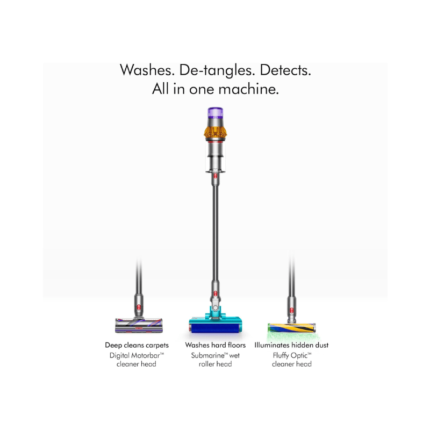 DYSON SV47 V15s Detect Submarine Yellow / Nickel