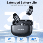 Boya Mini 14 For Type C Device with Charging Case - Black