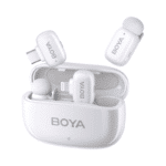 Boya Mini 13 For IOS and Type C Device with Charging Case - White