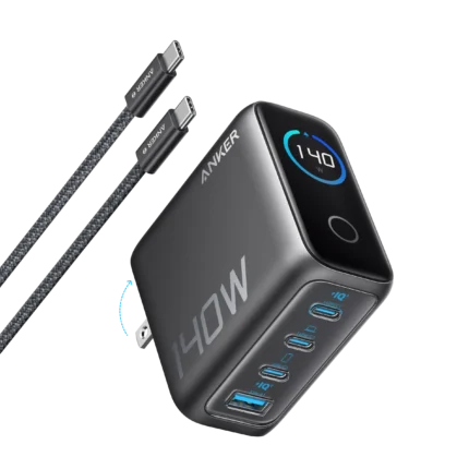 شاحن Anker Zolo B2697641 بقدرة 140W – شحن سريع وآمن