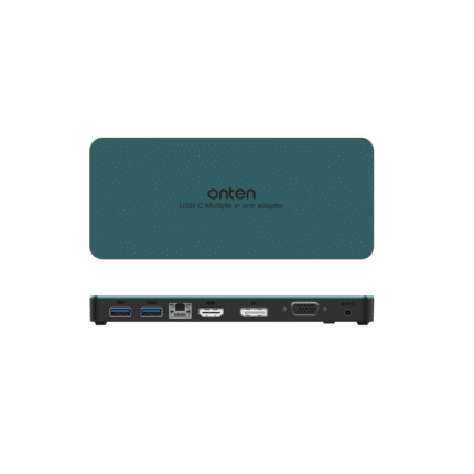 Onten USB-C Multi-Function Dock Station 9188S - Green