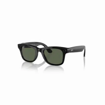 Ray-Ban Meta Wayfarer RW4006 F Shiny Black L G15 Green