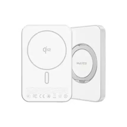 Maxco MP35 QI2 Magsafe Wireless 10000mAh Power Bank - White