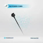 Powerology 2500W 6 AC Power Strip with Built-In Retractable Cables - Black - Image 11