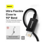 Baseus Superior Series Fast Charging Data Cable Type-C to iP PD 20W 2m Black - Image 4