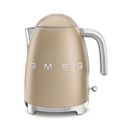 Smeg KLF03CH Retro Style Kettle 1.7 L Capacity - Matte Champaigne