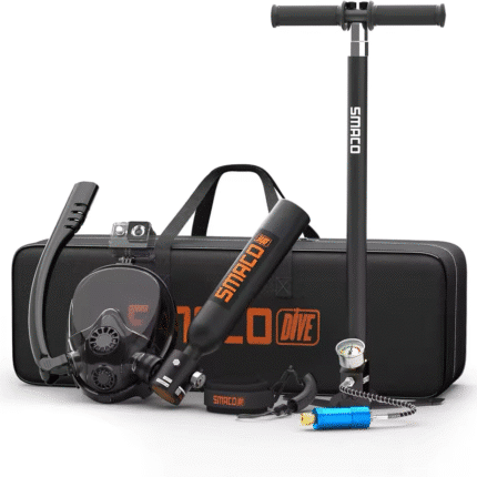 SMACO S300 PLUS Mini Scuba Tank with Snorkel Mask