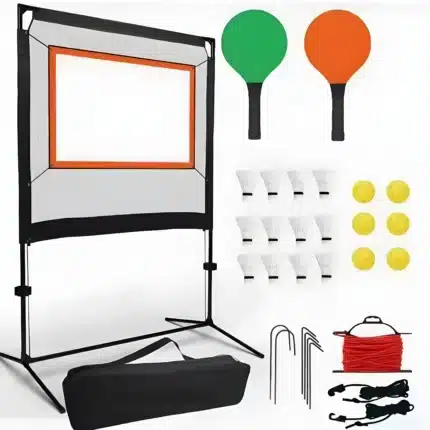 Portable Home Tennis Kit Detachable Game Grid Set