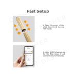 Bebird X17 Pro Smart Visual Ear Cleaning Rod - Gold - Image 2