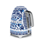 Smeg KLF03DGB Dolce and Gabbana Retro Style Kettle 1.7 L Capacity - Blue - Image 6