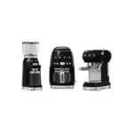 Smeg CGF11BL Retro Style Coffee Grinder - Black - Image 3