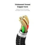 USAMS 240w Type C to Type C Aluminum Data Cable - Image 8