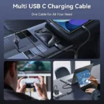 USAMS 72W 2In1 Aluminum Data Cable - Image 6