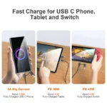 USAMS 72W 2In1 Aluminum Data Cable - Image 2