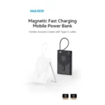 MAXCO MP43 Magnetic 4-in-1 Fast Charging Power Bank 10000mAh - Image 3