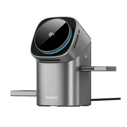 Maxco MW15 Geometric QI2 Magnetic Wireless Charger 3 IN 1 Wireless Charger