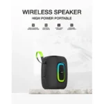 Lanex LY11 Wireless Speaker 15W High Power Portable with LED Light - Image 4