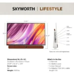 Skyworth Portable Smart Android Screen 24 Inch Android OS - Image 5