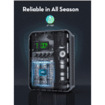 RAVPower RP-PB1240 Car Jump Starter with Air Compressor 8000mAh 29.6Wh - Image 4