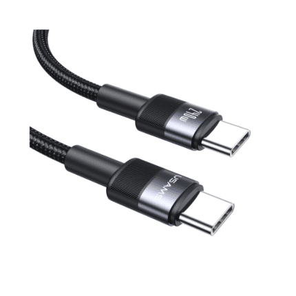 USAMS 240w Type C to Type C Aluminum Data Cable