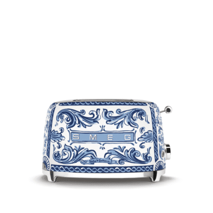 Smeg TSF01DGB Dolce and Gabbana Retro Style 2 Slice Toaster - Blue