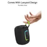 Lanex LY11 Wireless Speaker 15W High Power Portable with LED Light - Image 2
