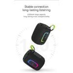 Lanex LY11 Wireless Speaker 15W High Power Portable with LED Light - Image 3