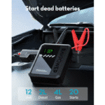 RAVPower RP-PB1240 Car Jump Starter with Air Compressor 8000mAh 29.6Wh - Image 5