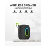 Lanex LY11 Wireless Speaker 15W High Power Portable with LED Light - Image 4