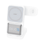 LANEX LW16 3-in-1 Wireless Charger 15W Fast Charging with Clock Display