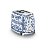 Smeg TSF01DGB Dolce and Gabbana Retro Style 2 Slice Toaster - Blue - Image 6