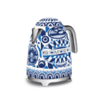 Smeg KLF03DGB Dolce and Gabbana Retro Style Kettle 1.7 L Capacity - Blue - Image 3