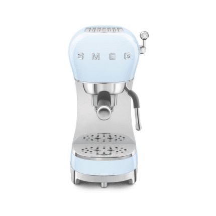 Smeg ECF02PB Retro Style Espresso Coffee Machine   Pastel Blue