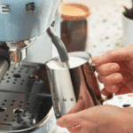 Smeg ECF02PB Retro Style Espresso Coffee Machine   Pastel Blue - Image 3