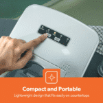 Geepas GIM63015UK Portable Automatic Ice Maker 12KG - Silver - Image 5