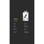 Lanex LQ18 Car Charger 75W with Transpairent Screen - Image 2