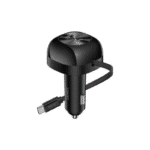 Lanex LQ19 Car Charger 81W with Retractable Cable