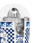 Smeg CJF01DGB Dolce and Gabbana Retro Style Aesthetic Citrus Juicer - Blue - Image 8
