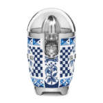 Smeg CJF01DGB Dolce and Gabbana Retro Style Aesthetic Citrus Juicer - Blue - Image 5