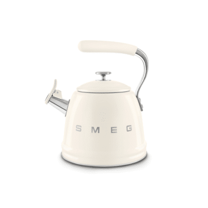 Smeg WKF01CR Retro Style Whistling Kettle - Cream