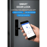 Cordless G-14 Smart Door Lock - Black - Image 4