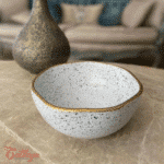 Cattleya Gold Blossom Serving Bowl - Image 2