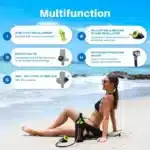 SMACO S400 PRO 1L Scuba Tank Diving Gear Pony Bottle - Black - Image 5