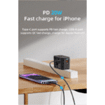 USAMS 20W Dual USB and Type-C Universal Travel Charger - Image 9