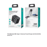 USAMS 20W Dual USB and Type-C Universal Travel Charger - Image 6