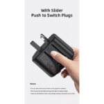 USAMS 20W Dual USB and Type-C Universal Travel Charger - Image 3